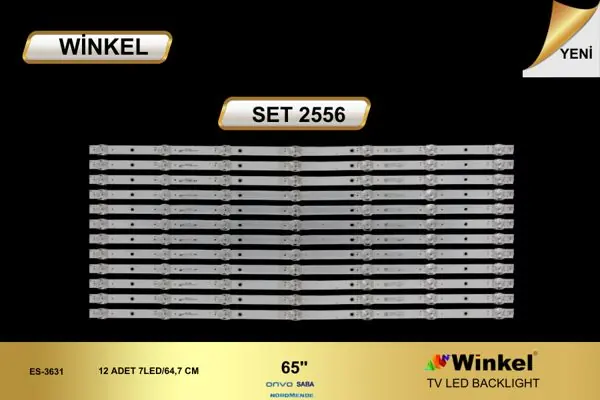 Onvo 65 inç TV LED bar takımı Winkel SET 2556