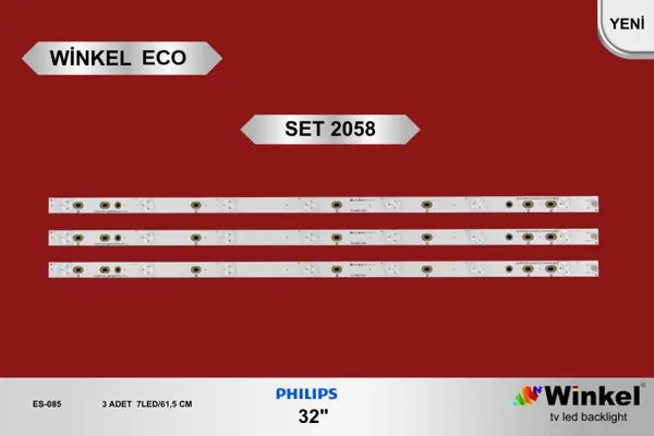 Philips 32 inç TV LED bar takımı Winkel Eco SET 2058