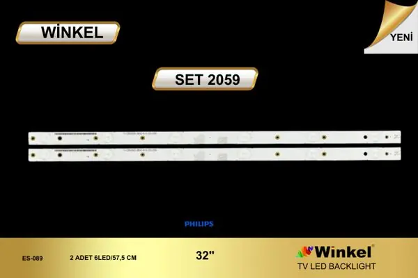 Philips 32 inç TV LED bar takımı Winkel SET 2059