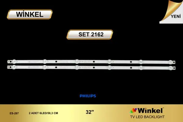 Philips 32 inç TV LED bar takımı Winkel SET 2162
