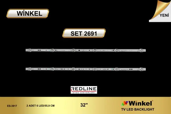Redline 32 inç TV LED bar takımı Winkel SET 2691