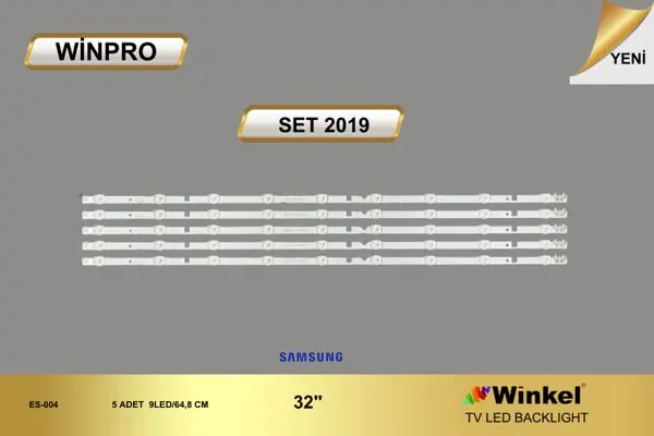 Samsung 32 inç TV LED bar takımı Winpro SET 2019