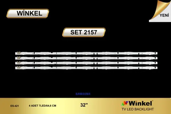 Samsung 32 inç TV LED bar takımı Winkel SET 2157