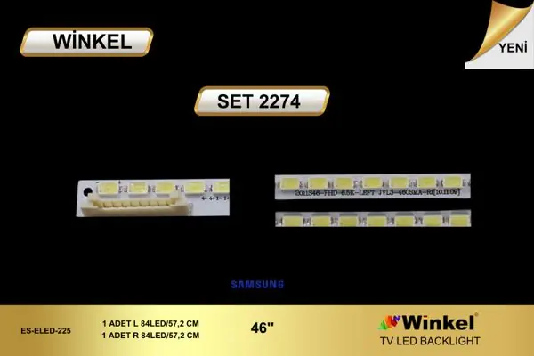 Samsung 46 inç TV LED bar takımı Winkel SET 2274
