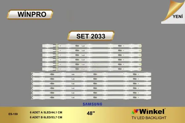 Samsung 48 inç TV LED bar takımı Winpro SET 2033