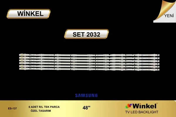 Samsung 48 inç TV LED bar takımı Winkel SET 2032