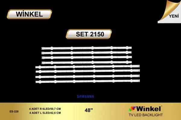Samsung 48 inç TV LED bar takımı Winkel SET 2150