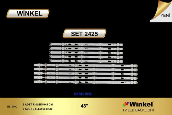 Samsung 48 inç TV LED bar takımı Winkel SET 2425