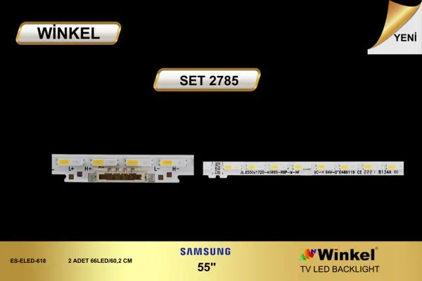 Samsung 55 inç TV LED bar takımı Winkel SET 2785