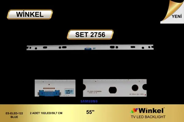 Samsung 55 inç TV LED bar takımı Winkel SET 2756