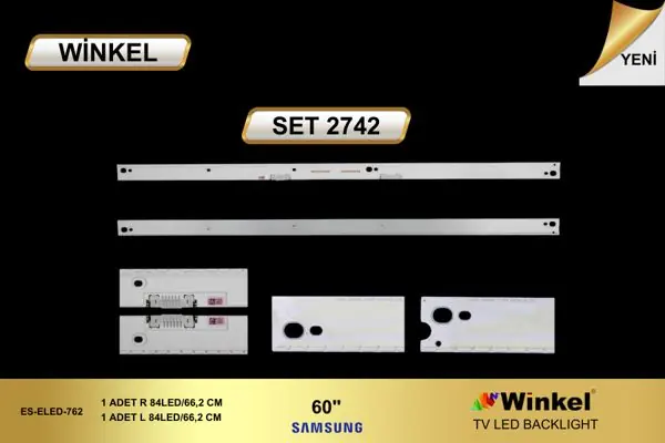 Samsung 60 inç TV LED bar takımı Winkel SET 2742