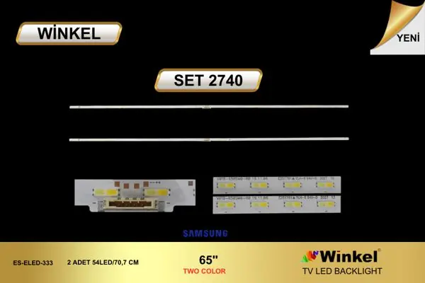 Samsung 65 inç TV LED bar takımı Winkel SET 2740
