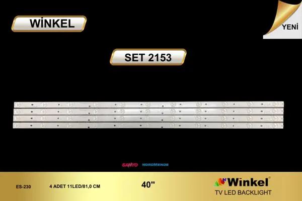 Sanyo Nordmende 40 inç TV LED bar takımı Winkel SET 2153-2503