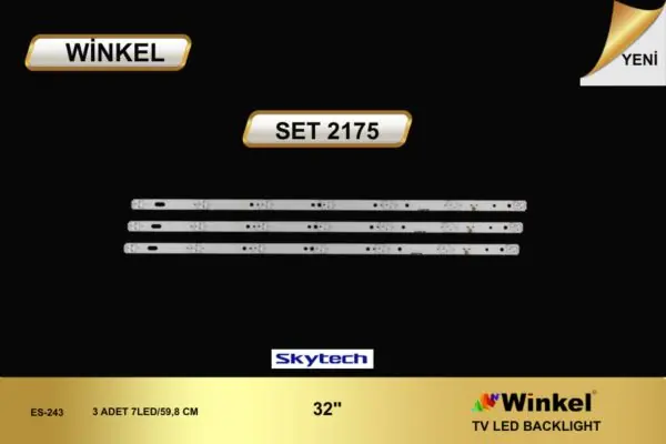 Skytech 32 inç TV LED bar takımı Winkel SET 2175