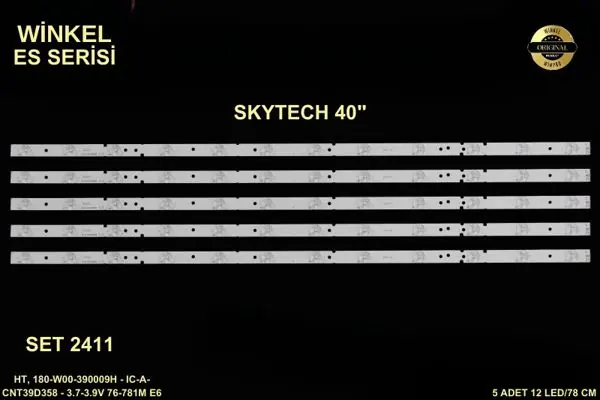 Skytech 40 inç TV LED bar takımı Winkel SET 2411