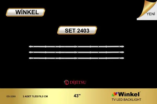 Skytech 43 inç TV LED bar takımı Winkel SET 2403