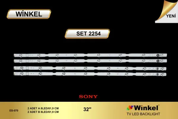 Sony 32 inç TV LED bar takımı Winkel SET 2254
