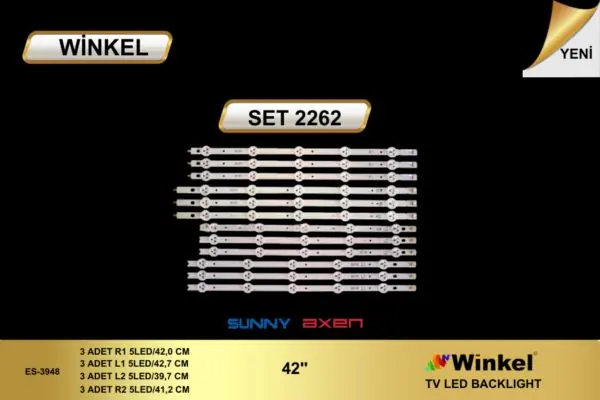Sunny 42 inç TV LED bar takımı Winkel SET 2262