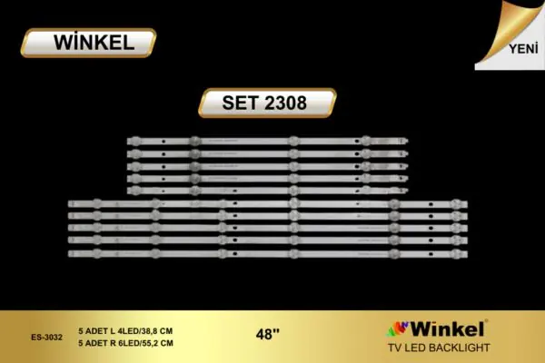 Sunny 48 inç TV LED bar takımı Winkel SET 2308