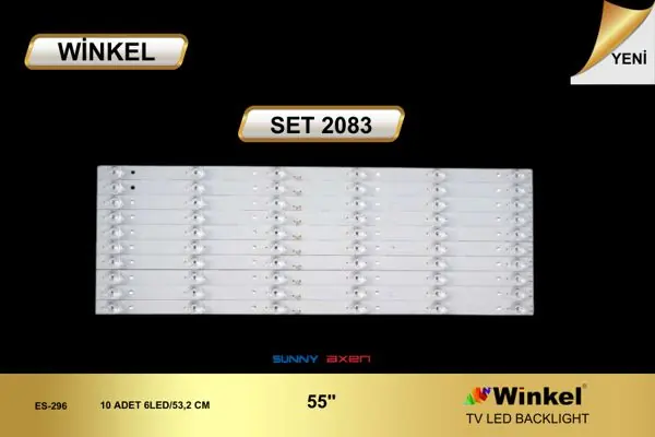 Sunny 55 inç TV LED bar takımı Winkel SET 2083
