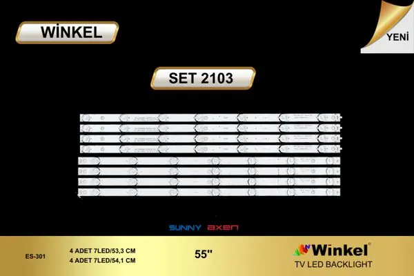 Sunny 55 inç TV LED bar takımı Winkel SET 2103