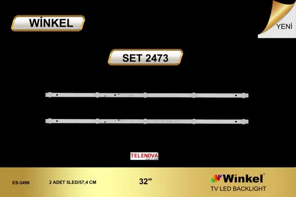 Telenova 32 inç TV LED bar takımı Winkel SET 2473