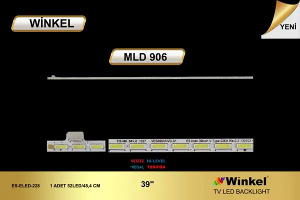 Vestel 39 inç TV LED bar takımı Winkel MLD 906