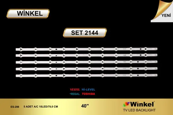 Vestel 40 inç TV LED bar takımı Winkel SET 2144