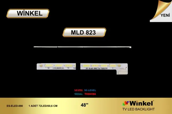 Vestel 48 inç TV LED bar takımı Winkel MLD 823