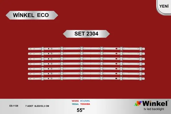 Vestel 55 inç TV LED bar takımı Winkel Eco SET 2304
