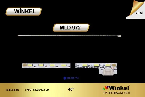 Yumatu 40 inç TV LED bar takımı Winkel MLD 972